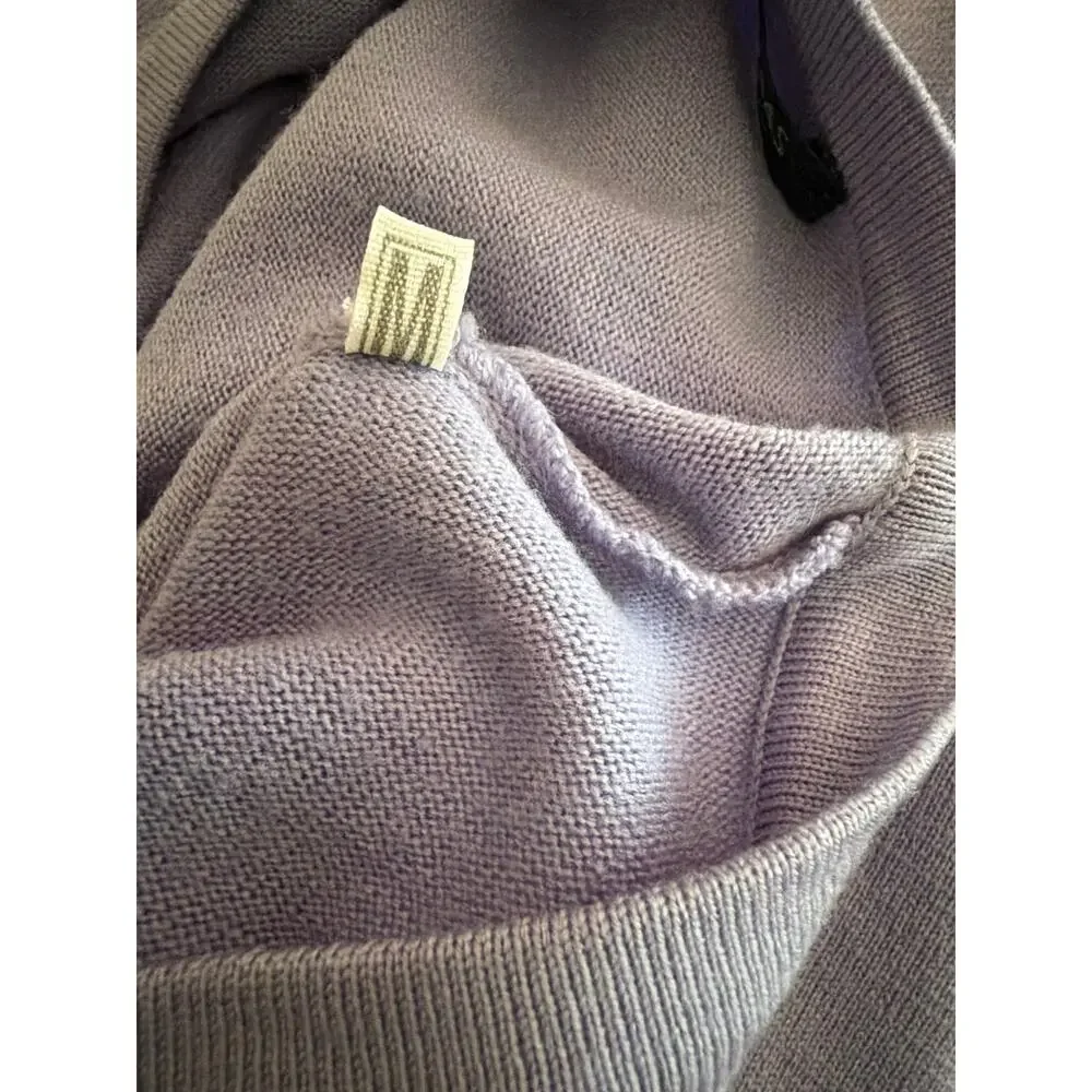 Marbas golf wool purple vest size medium